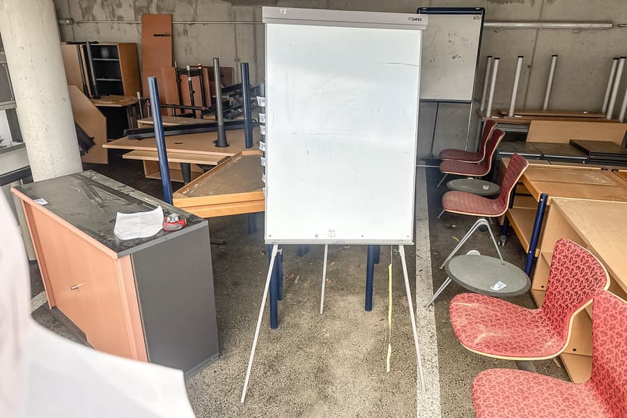 Flipchart Dahle, höhenverstellbar